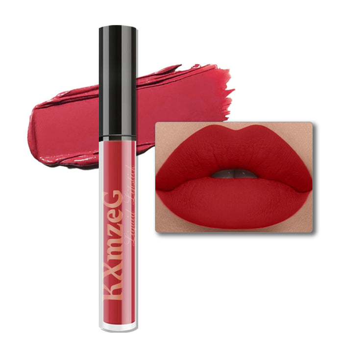 KXmzeG Matte Liquid Lipstick Lip Stain for Women ,Matte Lipstick Long Lasting Lipstick 24 Hours original Waterproof