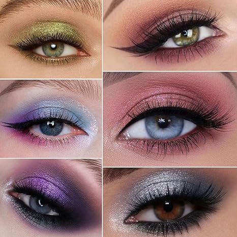 40 Girds Colorful Matte Shimmer Eyeshadow Palette for Eye Makeup,High Pigmented Eye Shadow Primers Powder Palet de sombras de ojos