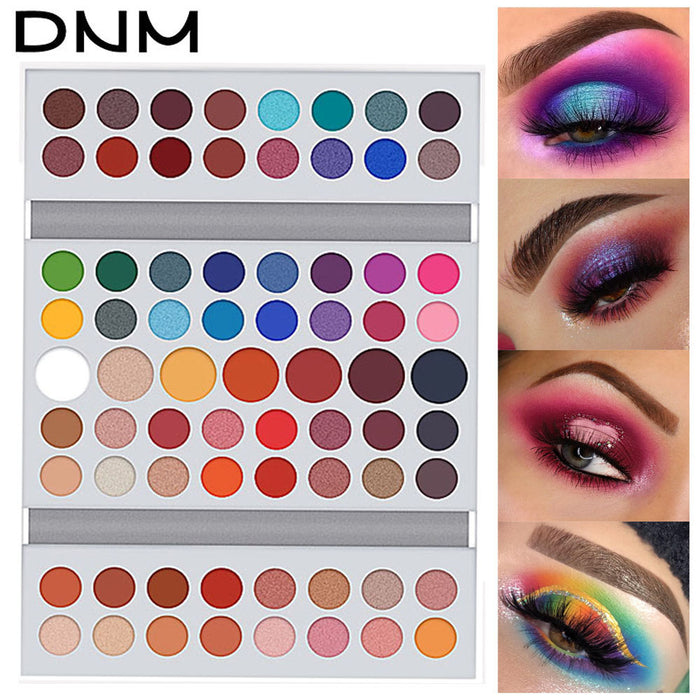 evpct 71 Color Rainbow Matte and Shimmer Eyeshadow Palette Makeup Pallet,Cheap Bright Colorful Dark Eyeshadow palette Paletts High Pigmented Long Lasting Waterproof paleta de maquillaje profesional