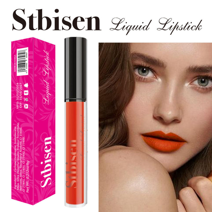 Stbisen Matte Liquid Lipstick Lip Stain for Women Matte Lipstick Long Lasting Lipstick 24 Hours original Waterproof Lipstick