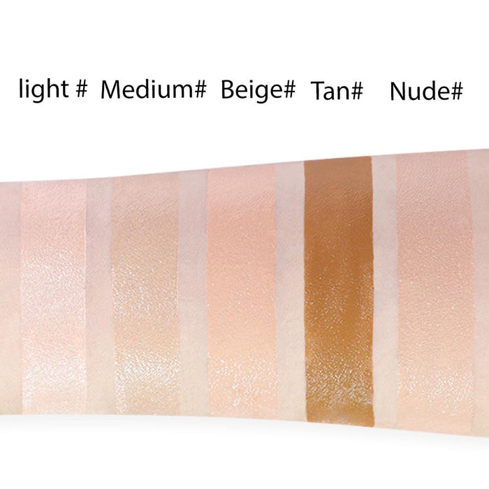 Roll over image to zoom in Pro Under Eye Full Coverage Liquid Concealer to Cover Dark Circles, Scars, Redness, Spots, Fine Lines, Corrector Anti-Aging Natural Finish, Moistening Smooth Cream, Waterproof 0.4 fl oz - Nude#