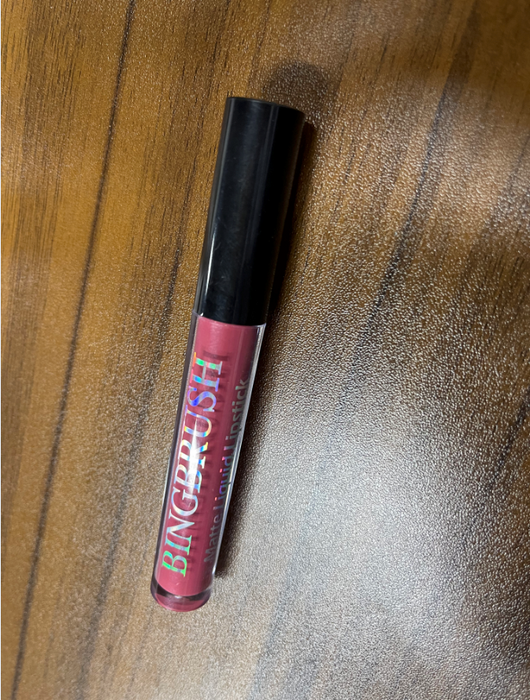 BINGBRUSH Liquid Matte Lipstick ,24 Hour Waterproof Velvet Nonstick Cup Lipgloss Lip Stain Pigmented Lip Makeup