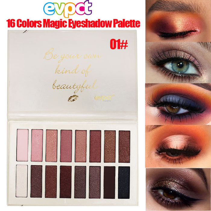 evpct Pro Palette Makeup and Shimmer16 Color
