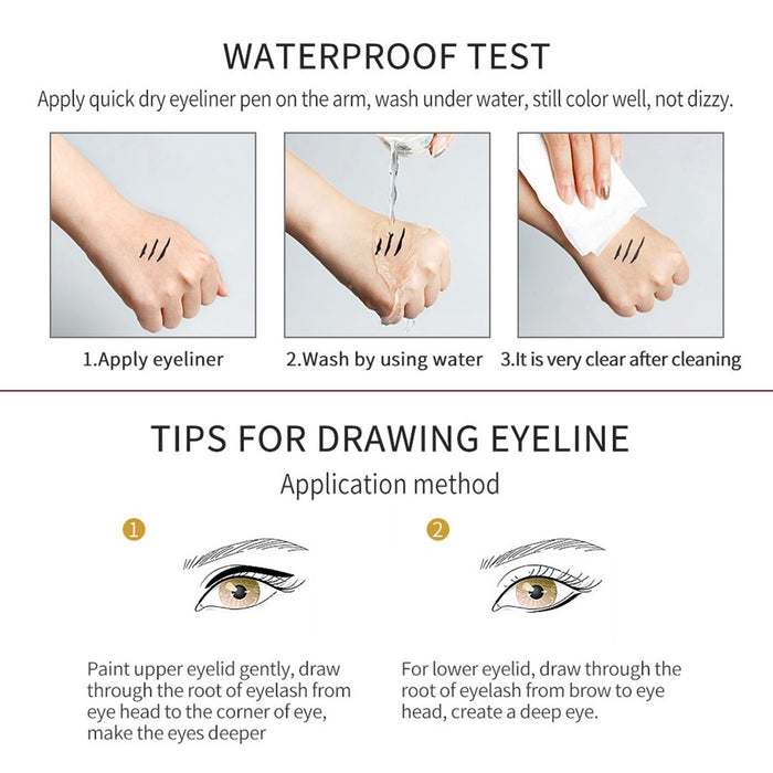 AMY'S DIARY Black Liquid Eyeliner