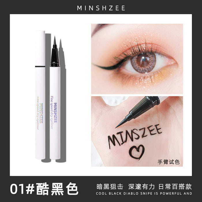 MINSHZEE 3Pcs Matte Waterproof Colored Rainbow Liquid Eyeliner Colorful Eyeliner pencil Set,White Blue Black Liquid Eye Liner Color Eyeliner Pen Set Waterproof delineador de ojos de colores