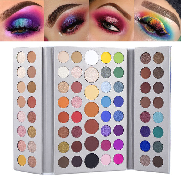 evpct 71 Color Rainbow Matte and Shimmer Eyeshadow Palette Makeup Pal