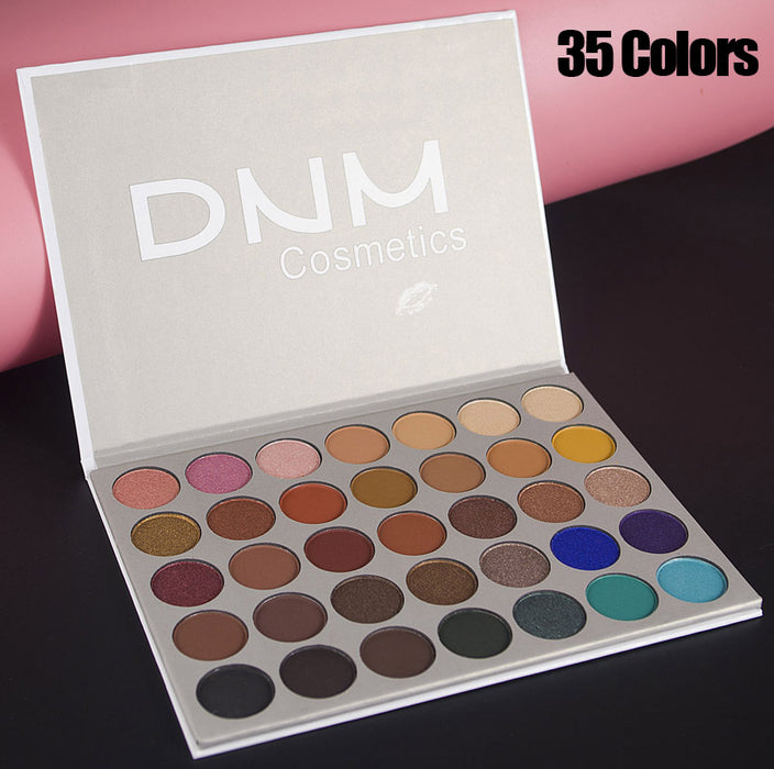 35 Colors Eyeshadow Palette Pro Matte Shimmer Makeup Pallet Pigmented Eye Shadow Powder Natural Colors Long Lasting Waterproof Makeup