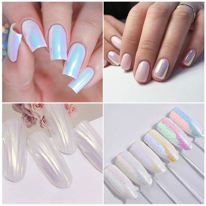 50+ Colorful Chrome Nail Designs That Are Trending! - Prada & Pearls