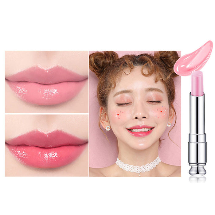 MIYUELENI 3 Colors Changing Moisturizing Lipstick set,Temperature Change Mood Magic Lipstick Moisturizer Waterproof Long Lasting Korean Lip Tint Jelly Crystal Lipstick kit