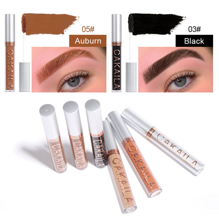 Eyebrow Tinted Gel And Mascara Set, 6 Colors Tint Brows Mascara Kit - Waterproof,Eye Brow Dyeing, Brow Gel Cream For Long Lasting Light Blonde Soft Brown Black Makeup (Set 03)