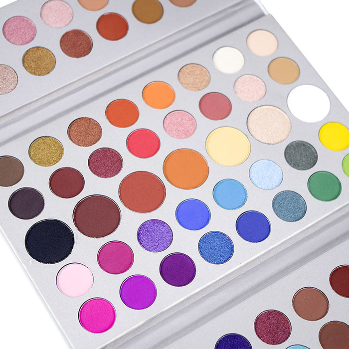 evpct 71 Color Rainbow Matte and Shimmer Eyeshadow Palette Makeup Pallet,Cheap Bright Colorful Dark Eyeshadow palette Paletts High Pigmented Long Lasting Waterproof paleta de maquillaje profesional