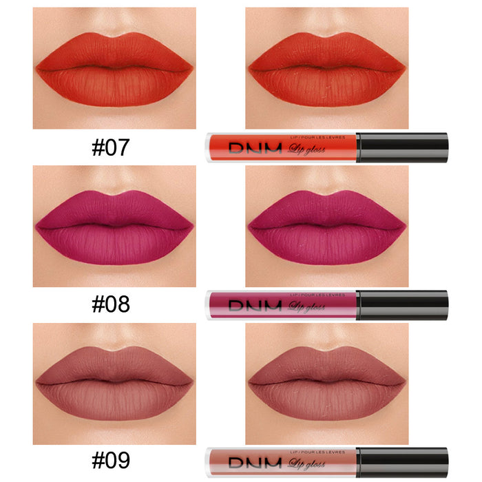 3Pcs Matte 24-hour Liquid Lipstick Sets,Dark Red Purple Matte Lipstick Lip Stain Long Lasting 24 Waterproof Lip Gloss Gift Set Matt Lipsticks Set Matt Liquid Makeup Lipstick for Women Lippies Kit03