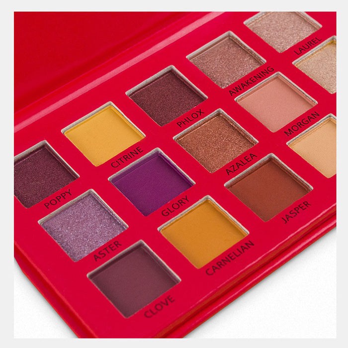 15 Colors Matte Eyeshadow Palette Pearlescent Makeup Pallet Magic Mermaid Eye Shadows Highly Pigmented - Professional Cosmetic (15 colors)
