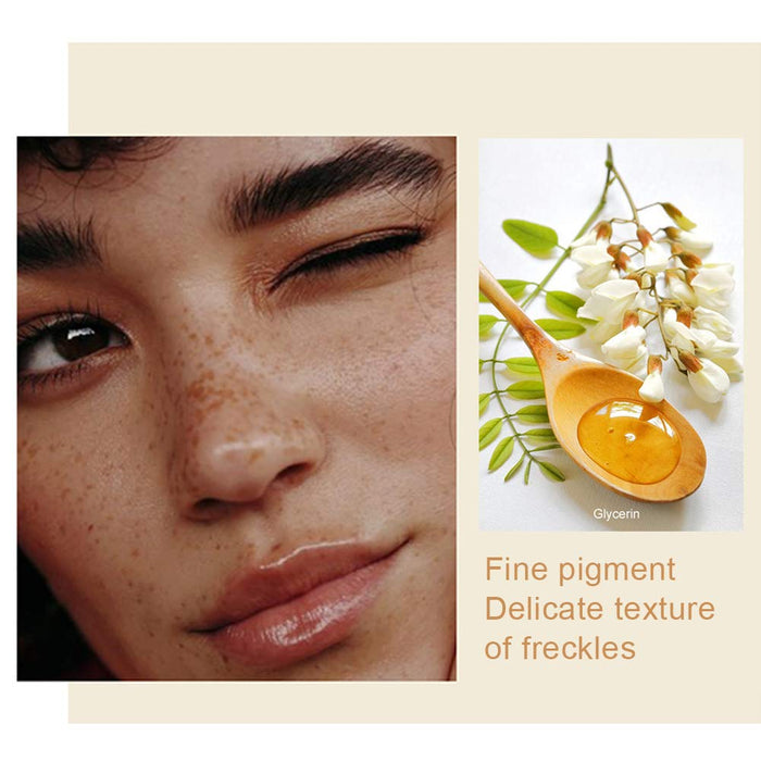evpct 2Pcs Natural Fake Freckles Phreckles Pen Kit Set,Light Brown & Dark Brown Faux Freckles Pen Pencil Makeup Set Long Lasting Waterproof Neutral Lightweight Freckle Tattoo Maker Tool